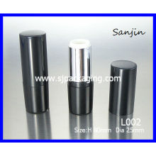 Mate color stick foundation tube rose récipient cosmétique noir emballage cosmétique boîtier en plastique